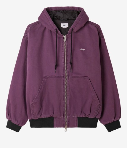 Obey zip up best sale