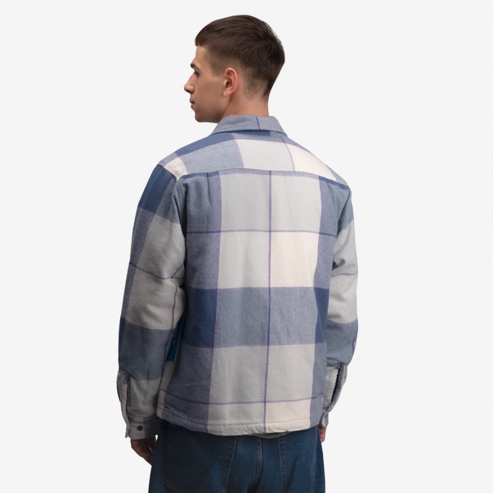 Куртка OBEY Victoria Shirt Jacket Blue Multi 2022 фото 2