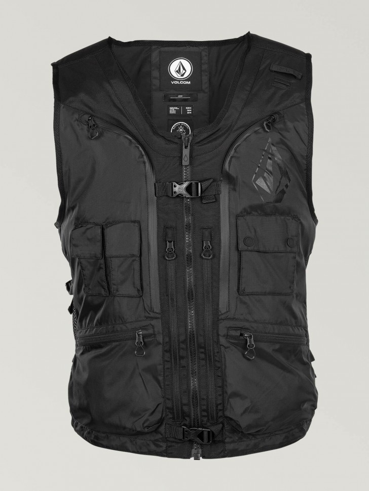 фото Жилет с рюкзаком м volcom iguchi slack vest black