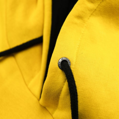 Флисовая толстовка HORSEFEATHERS Langley Atrip Sweatshirt Lemon, фото 6