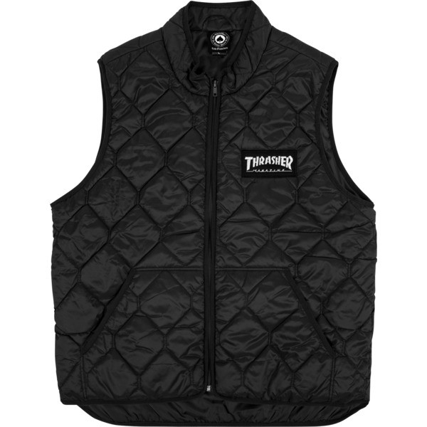 Жилет THRASHER Magazine Logo Vest Black 2020, фото 1