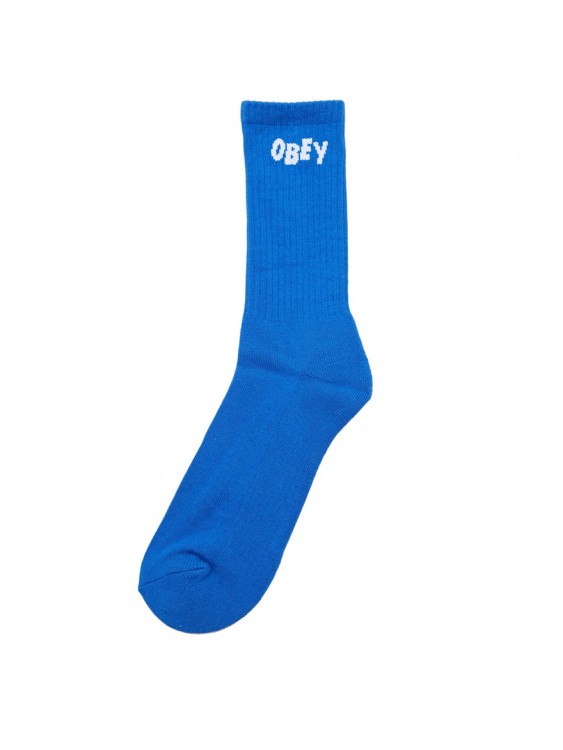 Носки OBEY Obey Jumbled Socks Blue/White, фото 1