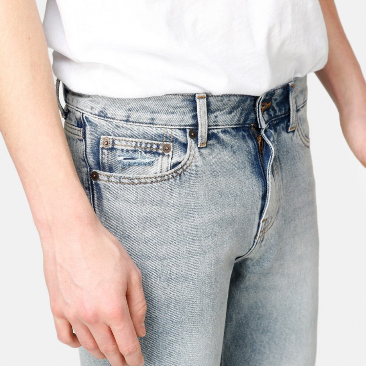 Джинсы CHEAP MONDAY Sonic Hex Blue, фото 3