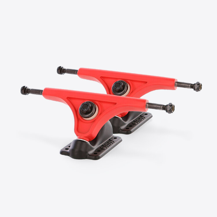 Подвески для лонгборда SLANT Aluminum Inverted Truck Red Black 150mm 2020, фото 1