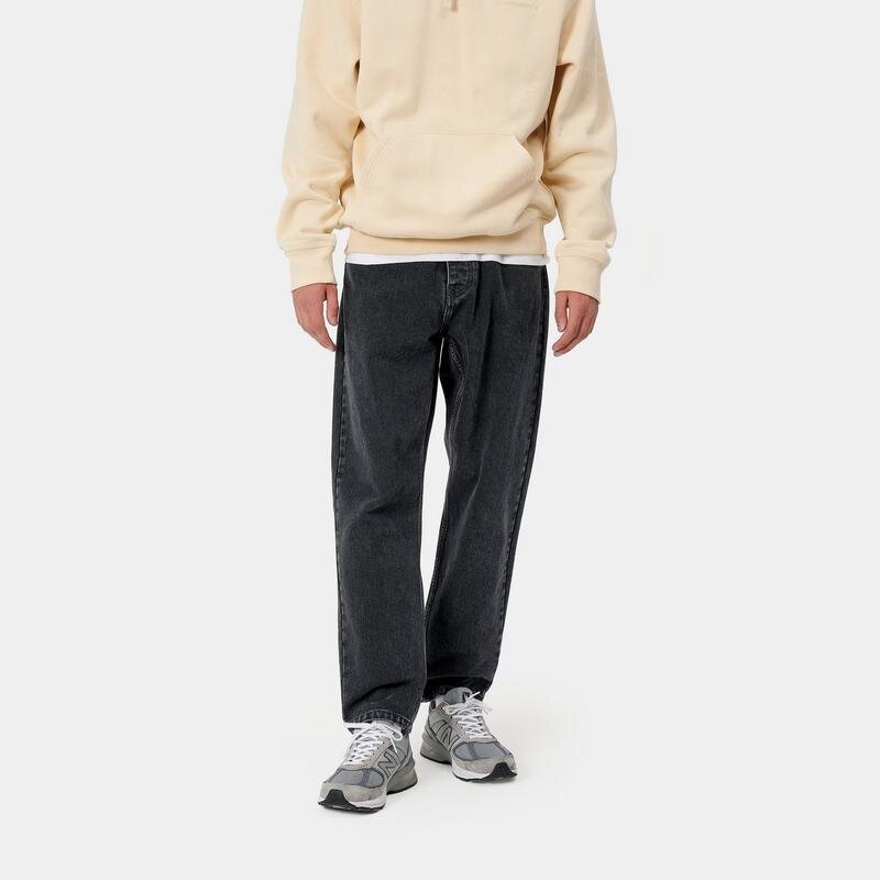 Джинсы CARHARTT WIP Newel Pant Regular Black (Stone Washed) 2021 фото 2
