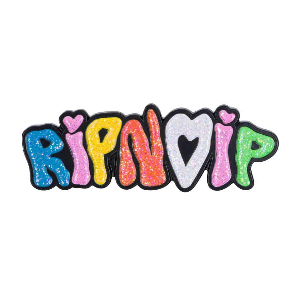 Значок RIPNDIP Taste The Rainbow Glitter Pin Multi 2023 2000000711133 - фото 1