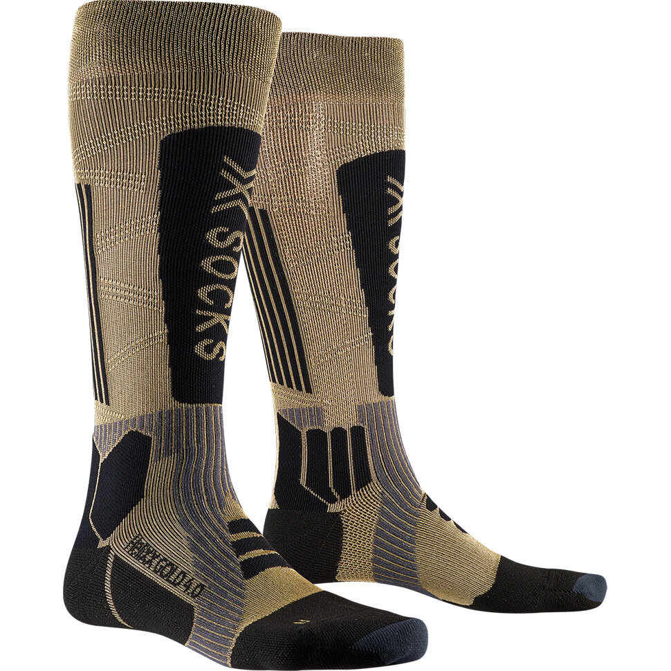 Термоноски мужские X-SOCKS Helixx Gold 4.0 Gold/Black 2021