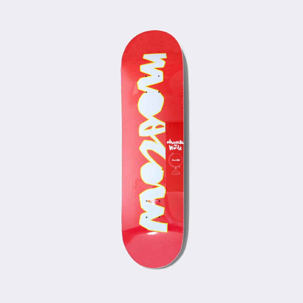 фото Дека для скейтборда chocolate ctw moscow 8.125 дюймов 2021