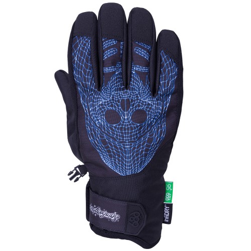 Перчатки горнолыжные 686 Primer Glove Samborghini Black, фото 1