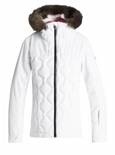 Куртка для сноуборда женская ROXY Breeze Jk J Bright White, фото 1