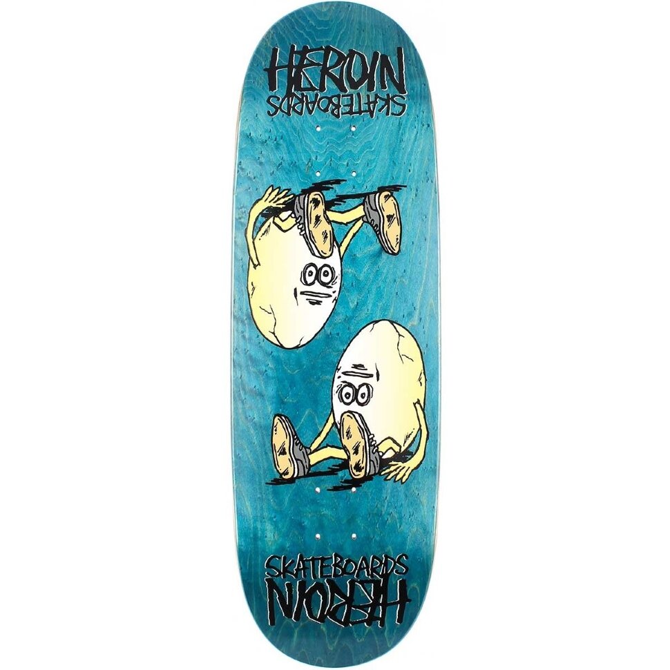 фото Дека для cкейтборда heroin symmetrical egg deck 9.75 дюйм 2022