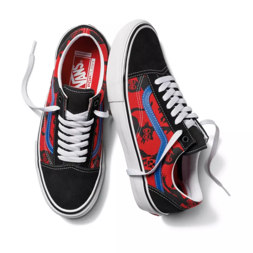 Кеды VANS Skate Old Skool Krooked By Natas 2022 фото 4