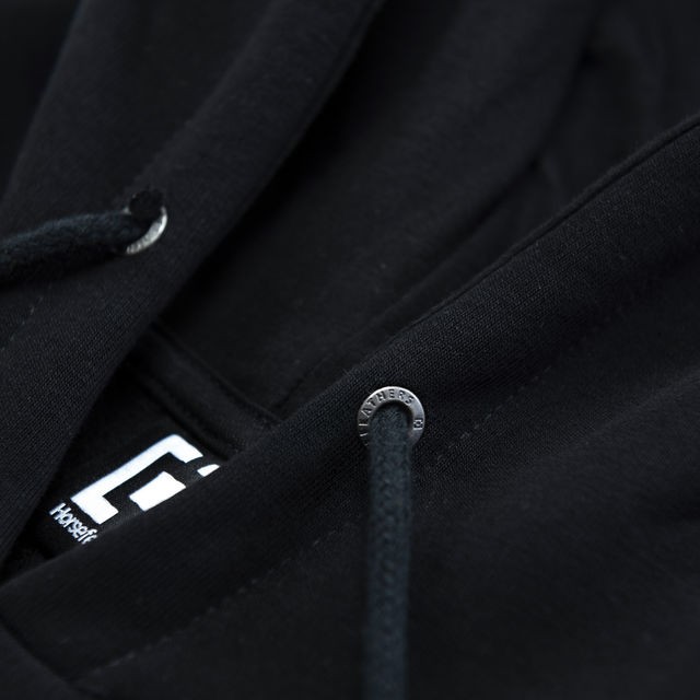 Флисовая толстовка мужская HORSEFEATHERS Langley Atrip Sweatshirt Black 8592321520470, размер S, цвет черный - фото 4