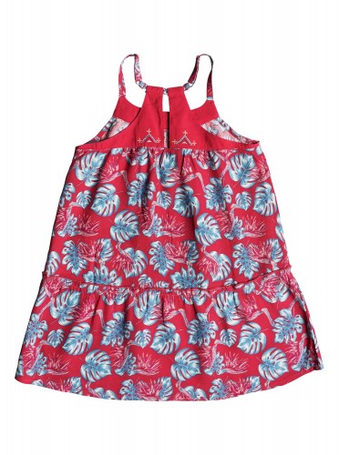 Платье для девочек ROXY Boomeranglove K Rouge Red Abyssal Tropical, фото 2
