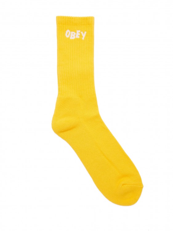 Носки OBEY Obey Jumbled Socks Energy Yellow, фото 1