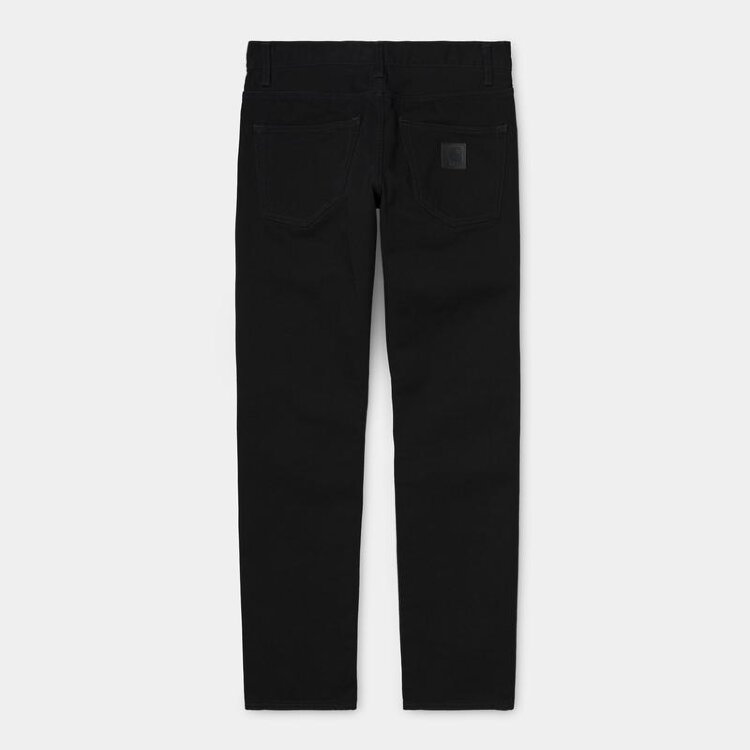 Джинсы CARHARTT WIP Klondike Pant Slim Black (Rinsed) 2021, фото 2