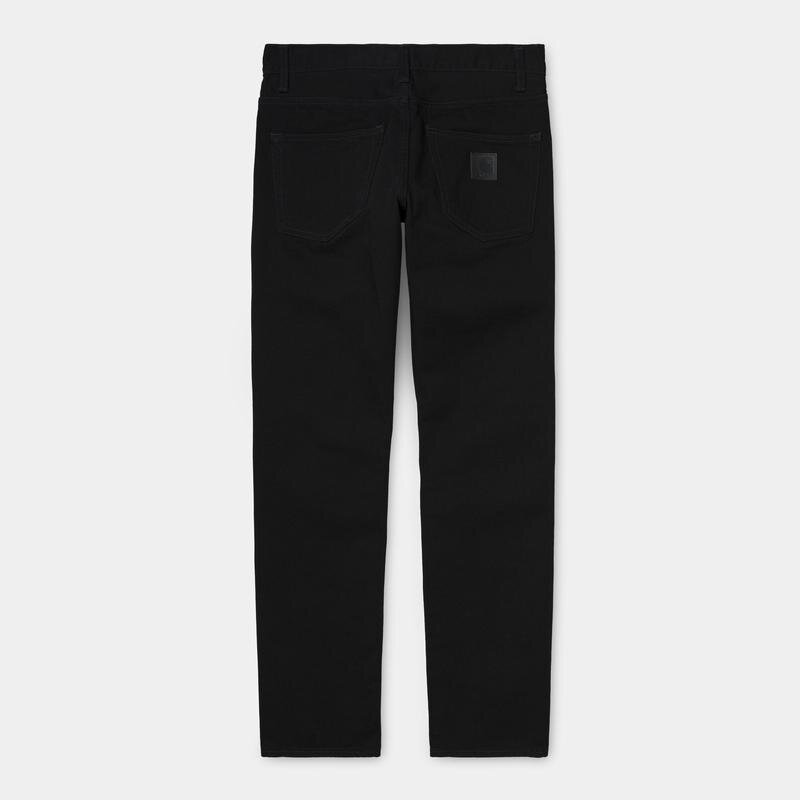 Джинсы CARHARTT WIP Klondike Pant Slim Black (Rinsed) 2021 фото 2