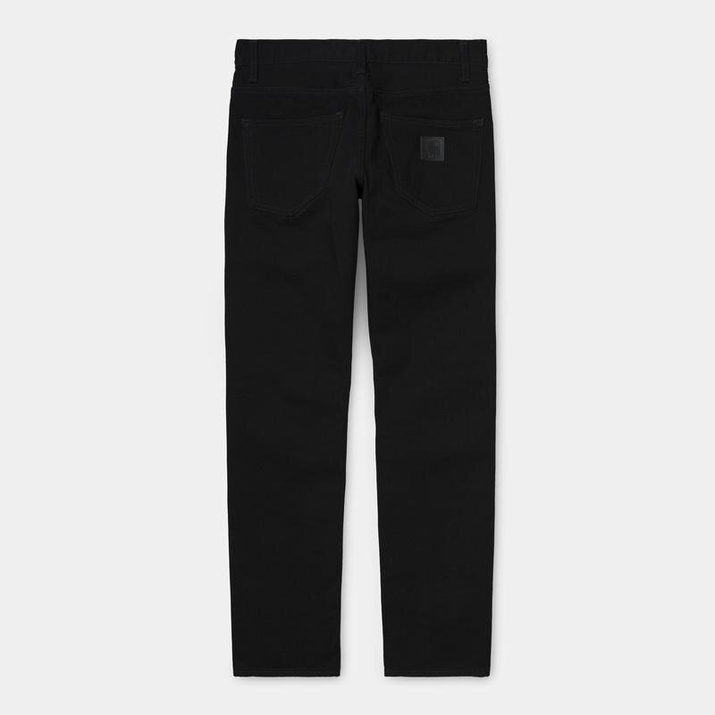 фото Джинсы carhartt wip klondike pant slim black (rinsed) 2021