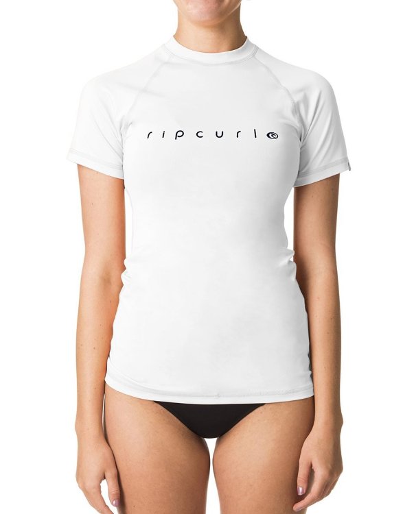 Лайкра RIP CURL Sunny Rays Relaxed S/Sl White, фото 1