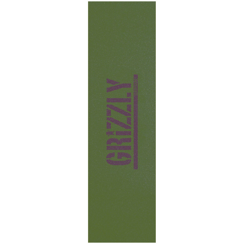 фото Шкурка для скейтборда grizzly stamp necessities grip green