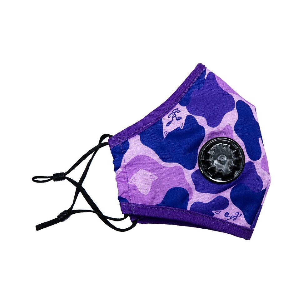 Маска RIPNDIP Purple Camo Mask  2021 фото 2