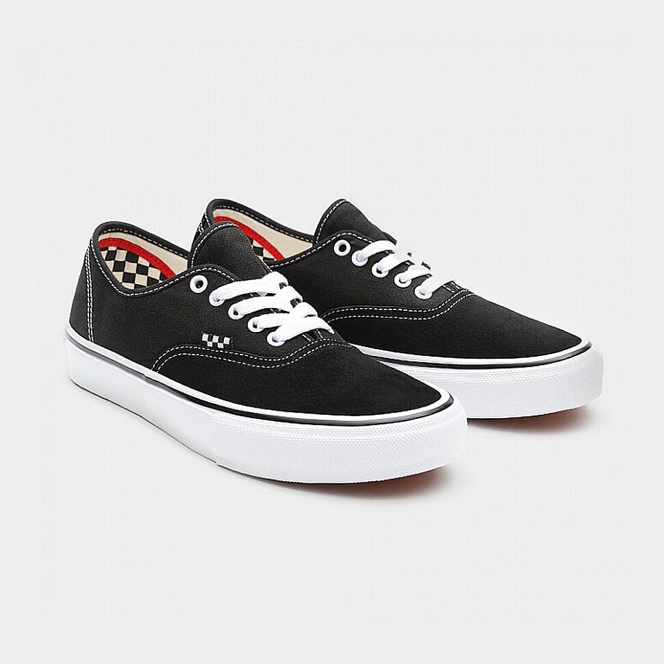 фото Кеды vans mn skate authentic black/white 2021