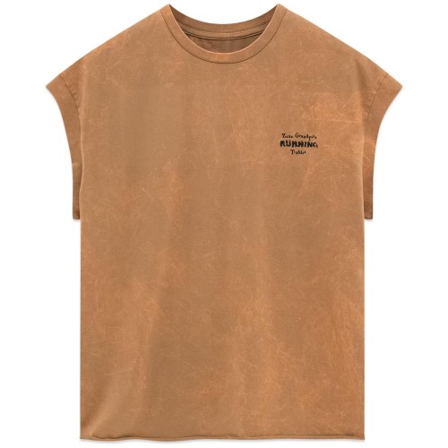 Майка CALLED A GARMENT Grandpa'S Running T-Shirt FW25 Коричневый, фото 1