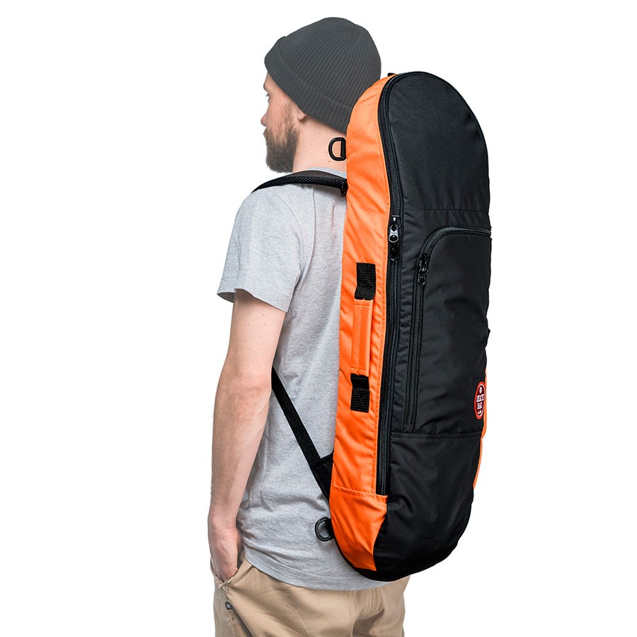фото Чехол для скейтборда skatebag trip orange/black sunhill/skatebag