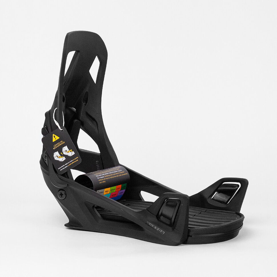 фото Крепления для сноуборда мужские burton step on black 2022