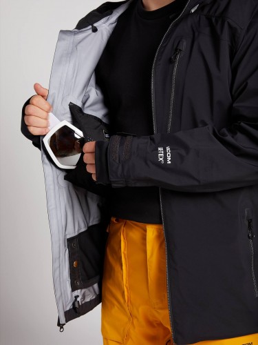Куртка для сноуборда мужская VOLCOM Guch Strtch Gore Jkt Resin Gold, фото 10