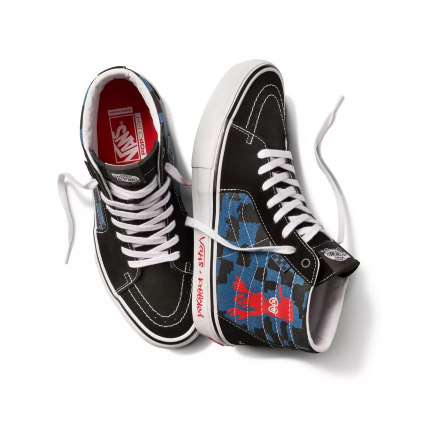 Кеды VANS Skate Sk8-Hi Krooked By Natas 2022 фото 2