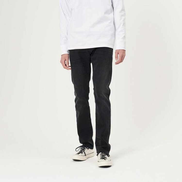 Джинсы CARHARTT WIP Rebel Pant Slim Black (Mid Worn Wash) 2021, фото 3