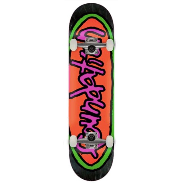 Комплект скейтборд FOUNDATION Marker Neon  8.25 дюйм 2023 827059427325