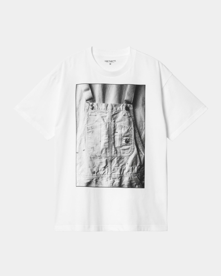Футболка CARHARTT WIP S/S Bib Overall T-Shirt FW25 White