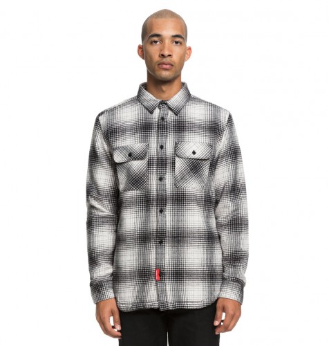 Сорочка DC SHOES Ombre Flannel M Charcoal Heather, фото 1