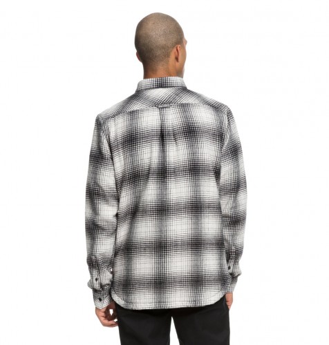 Сорочка DC SHOES Ombre Flannel M Charcoal Heather, фото 7