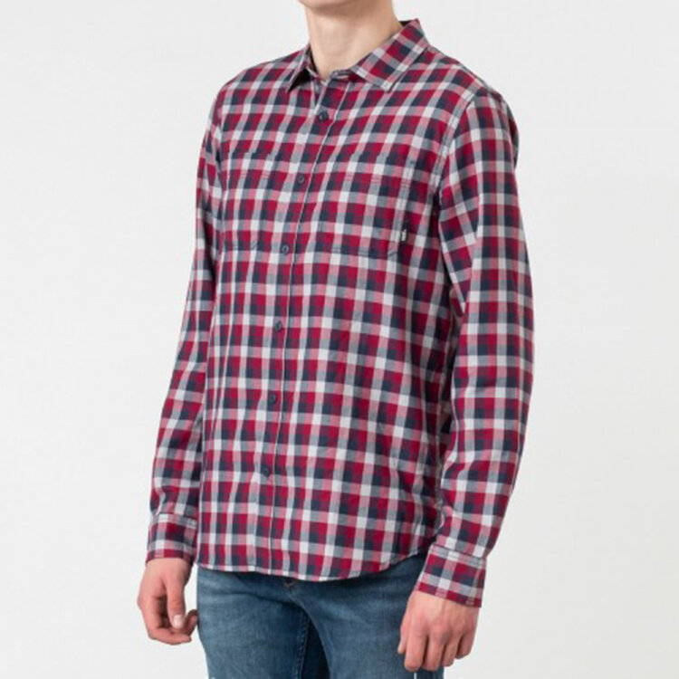 Рубашка VANS Mn Alameda Ii Rhumba Red/Dress, фото 1