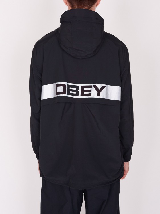 Куртка-анорак OBEY Inlet Anorak Black, фото 5