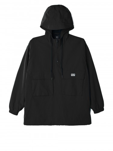 Куртка-анорак OBEY Inlet Anorak Black, фото 1