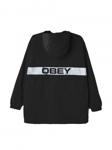 Куртка-анорак OBEY Inlet Anorak Black, фото 2