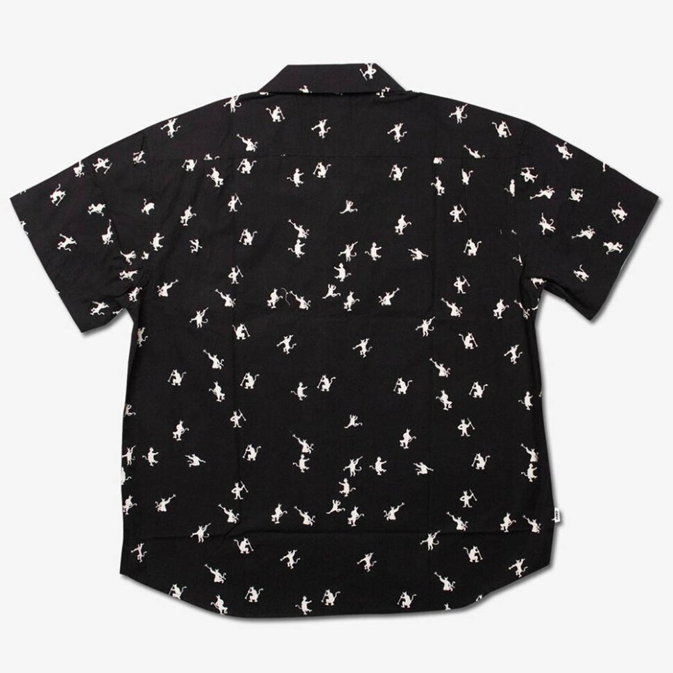 фото Рубашка obey pitchfork woven black multi 2021