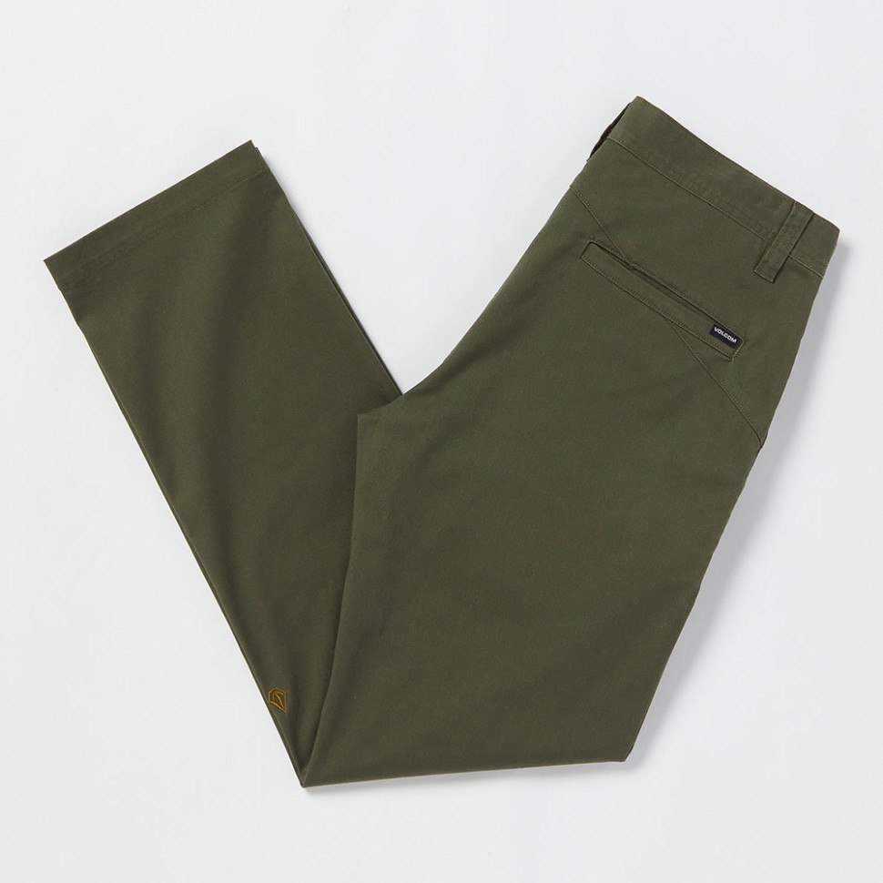 Брюки VOLCOM Frickin Modern Stret Squadron Green фото 2