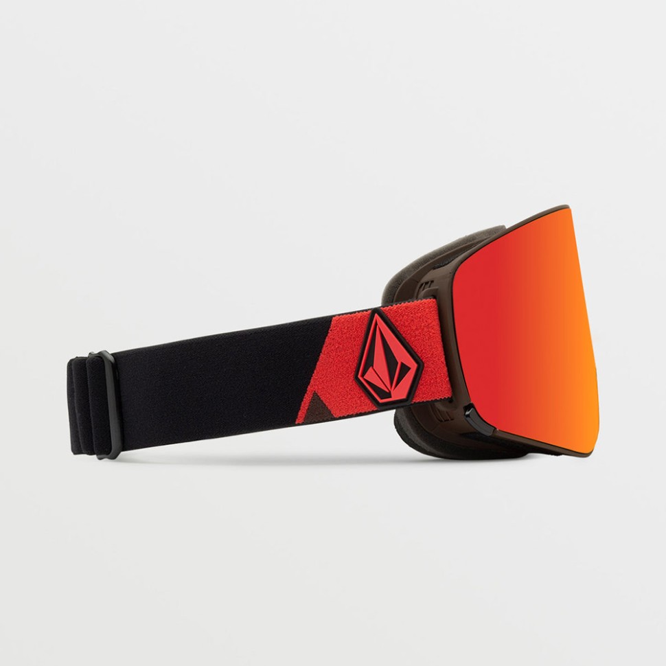 Маска горнолыжная VOLCOM Odyssey Orange/Brown Red Chrome 2024 фото 3
