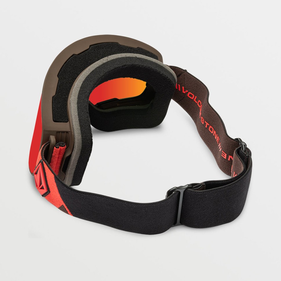Маска горнолыжная VOLCOM Odyssey Orange/Brown Red Chrome 2024 фото 4