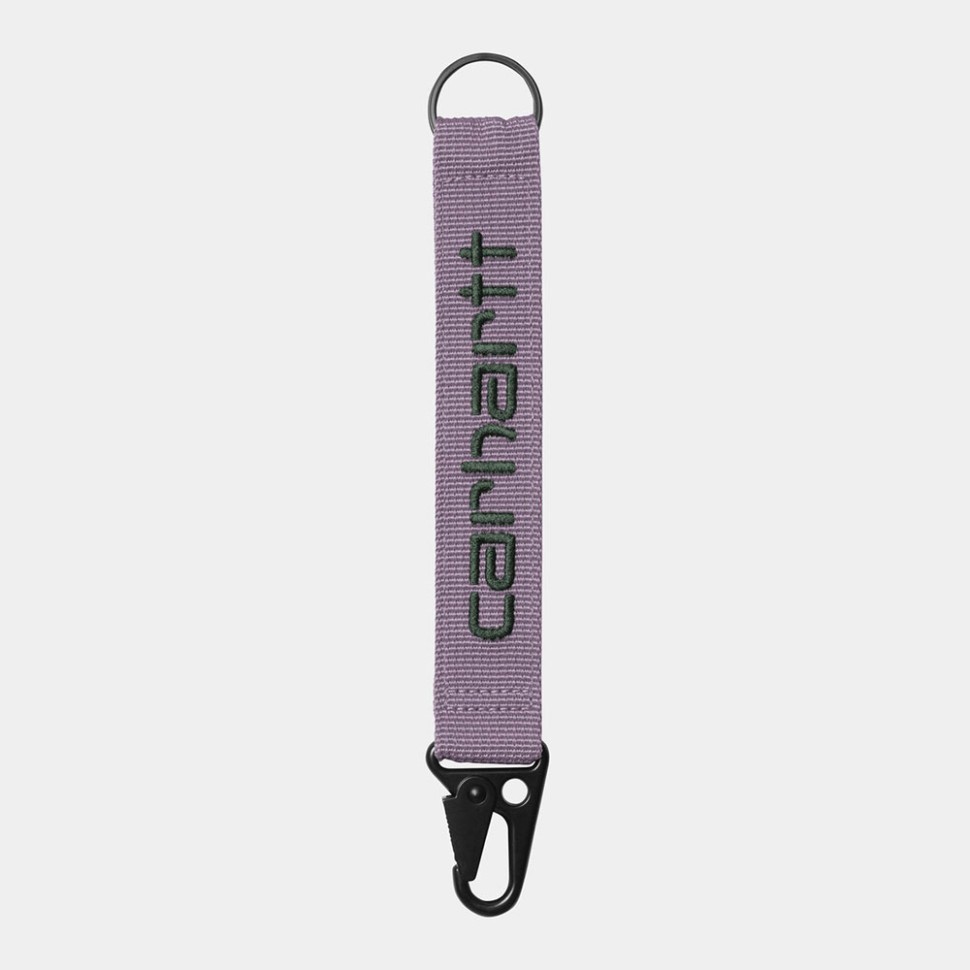 Ключница CARHARTT WIP Jaden Keyholder Glassy Purple / Discovery Green 4064958633600, размер O/S - фото 1