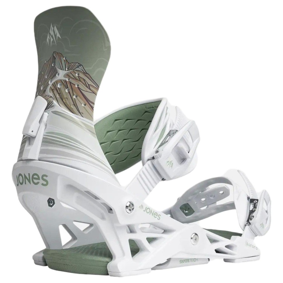 Крепления для сноуборда JONES Women'S Aurora FW25 White/Art