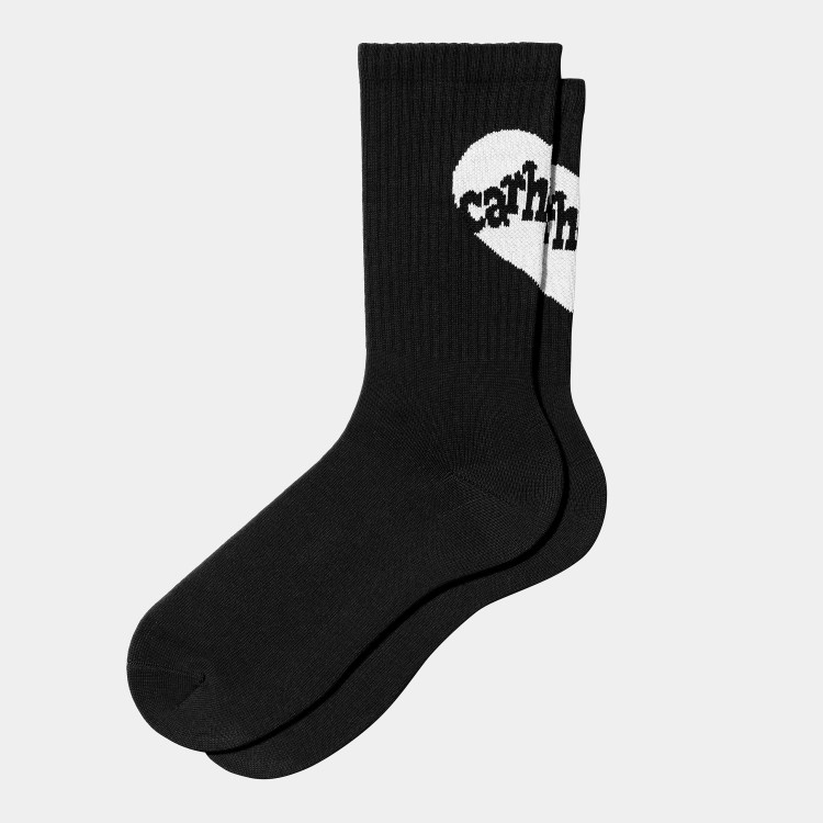 Носки CARHARTT WIP Amour Socks SS24 Black / White, фото 1