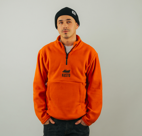 Толстовка Флисовая KUSTO Fleece FW25 Tangerine, фото 1