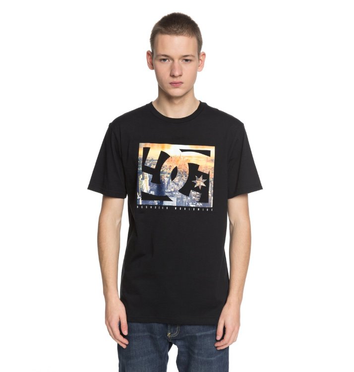 Футболка мужская DC SHOES Empire Henge Ss M Black, фото 1