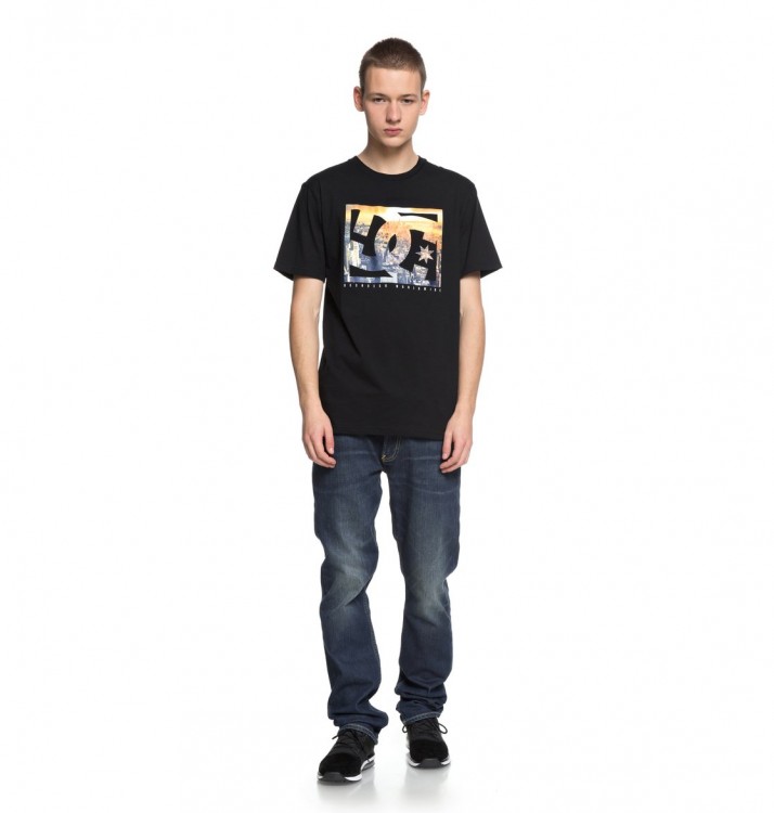 Футболка мужская DC SHOES Empire Henge Ss M Black, фото 2